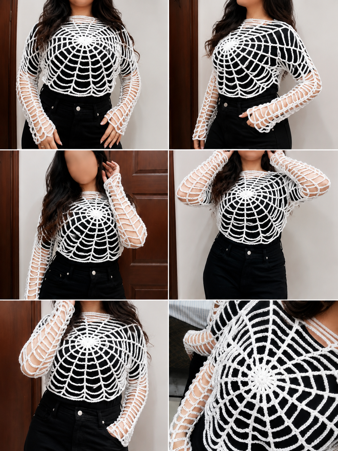 The Spiderweb Crochet Sweater | Where Mystery Meets Fashion