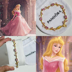Golden Pink Tulip Bracelet | Luxury Gold Plated Zircon Bracelet